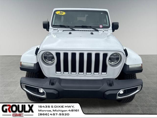 Photo of 2020 Bright White Clearcoat Jeep Wrangler Unlimited