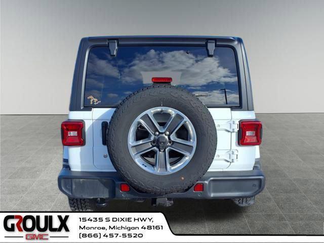 Photo of 2020 Bright White Clearcoat Jeep Wrangler Unlimited