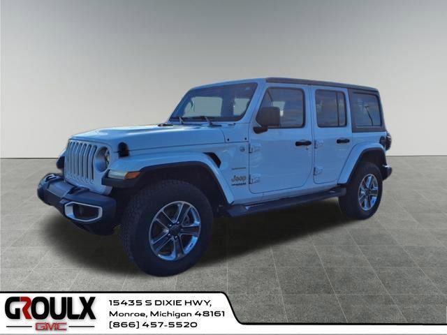 Photo of 2020 Bright White Clearcoat Jeep Wrangler Unlimited