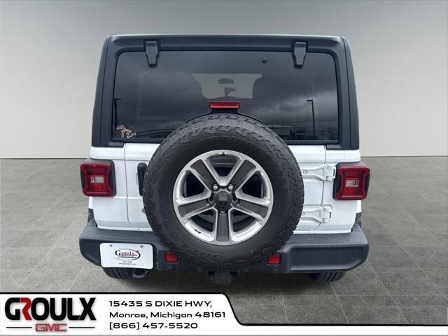 Photo of 2020 Bright White Clearcoat Jeep Wrangler Unlimited