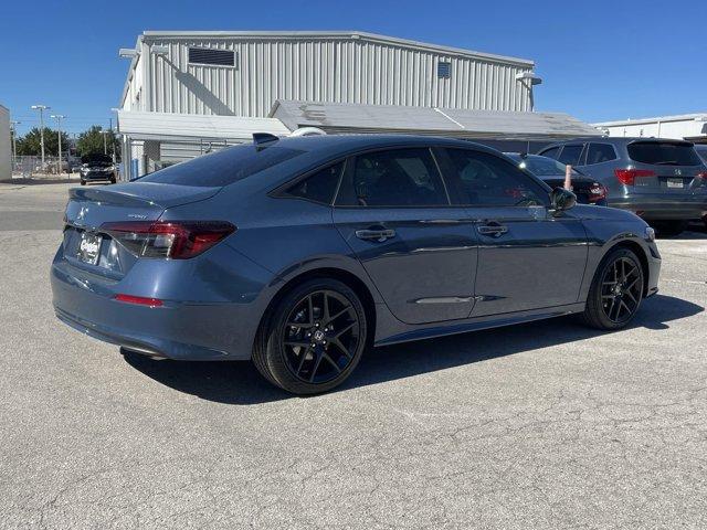 Photo of 2025 Blue Lagoon Honda Civic Hybrid
