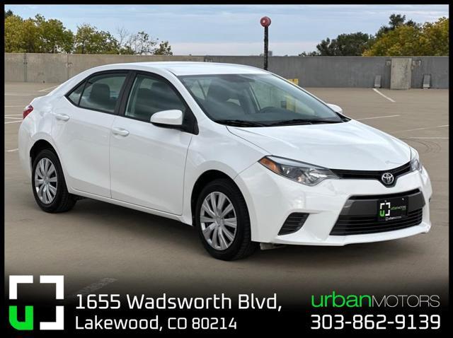 2016 Toyota Corolla