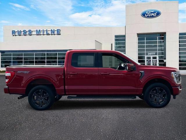 Photo of 2023 Rapid Red Metallic Tinted Clearcoat Ford F-150