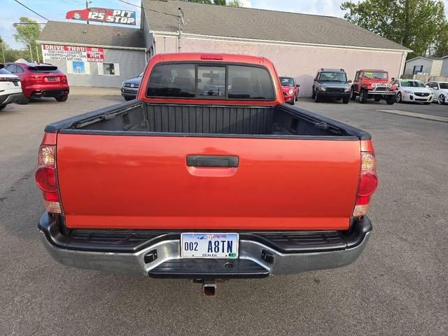 Photo of 2005 Orange Toyota Tacoma