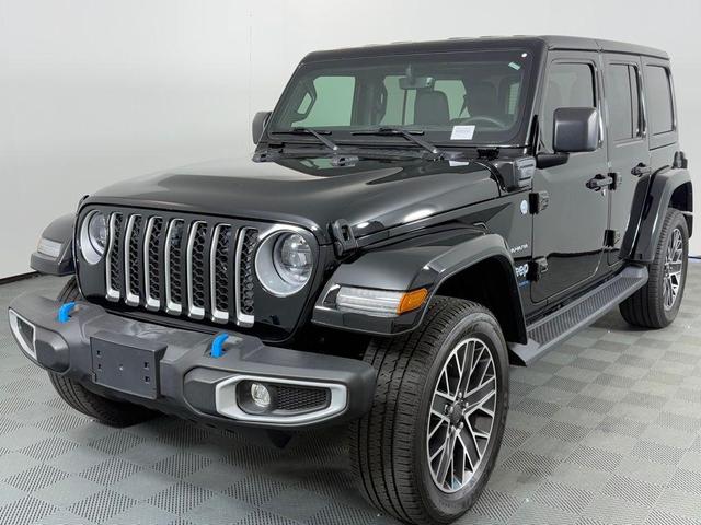 Photo of 2023 Black Clearcoat Jeep Wrangler 4xe