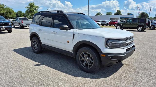 Photo of 2021 White Ford Bronco Sport