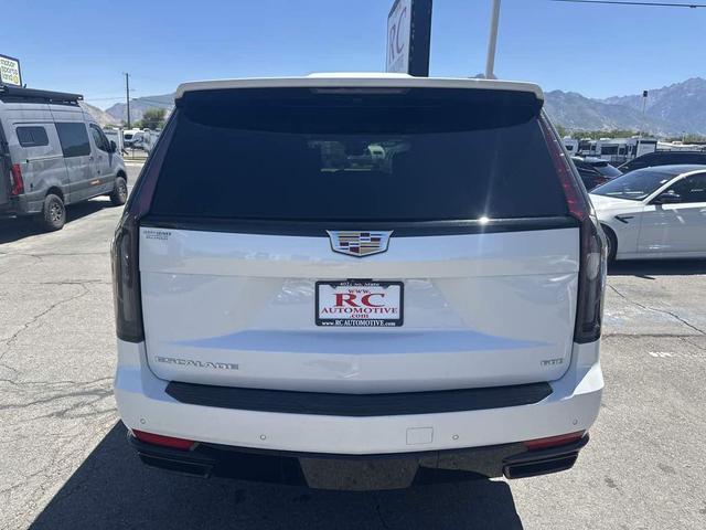 Photo of 2022 Crystal White Tricoat Cadillac Escalade ESV
