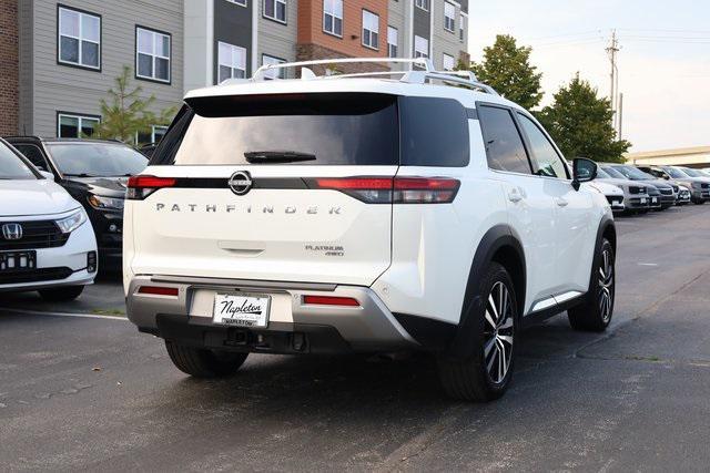 Photo of 2024 Pearl White Tricoat Nissan Pathfinder