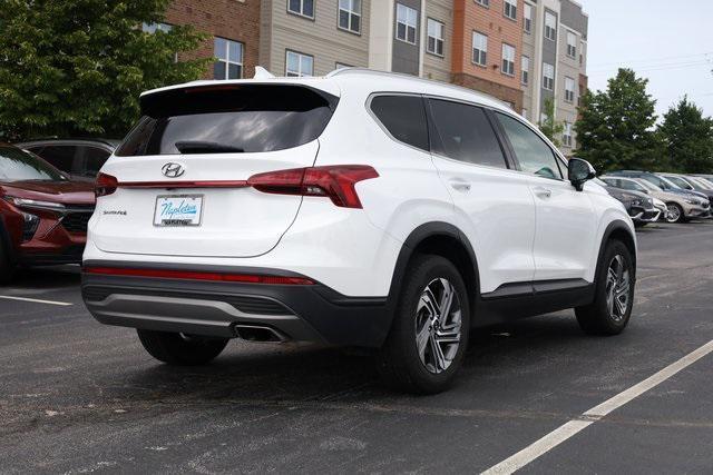Photo of 2023 Serenity White Pearl Hyundai SANTA FE