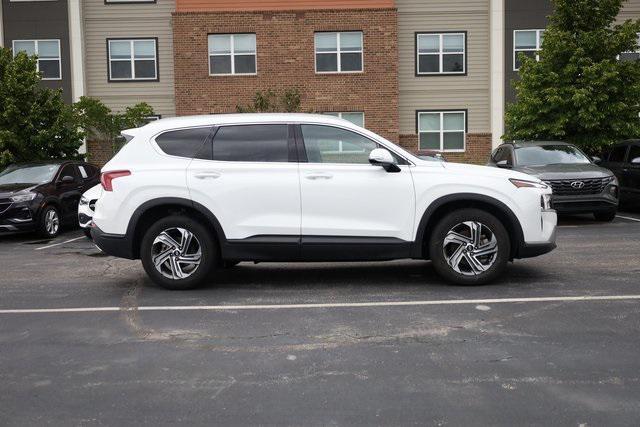 Photo of 2023 Serenity White Pearl Hyundai SANTA FE