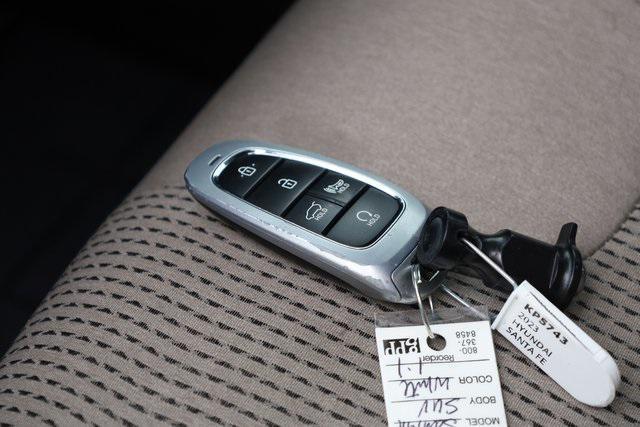 Photo of 2023 Serenity White Pearl Hyundai SANTA FE