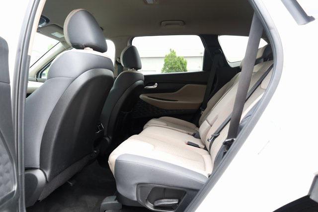 Photo of 2023 Serenity White Pearl Hyundai SANTA FE