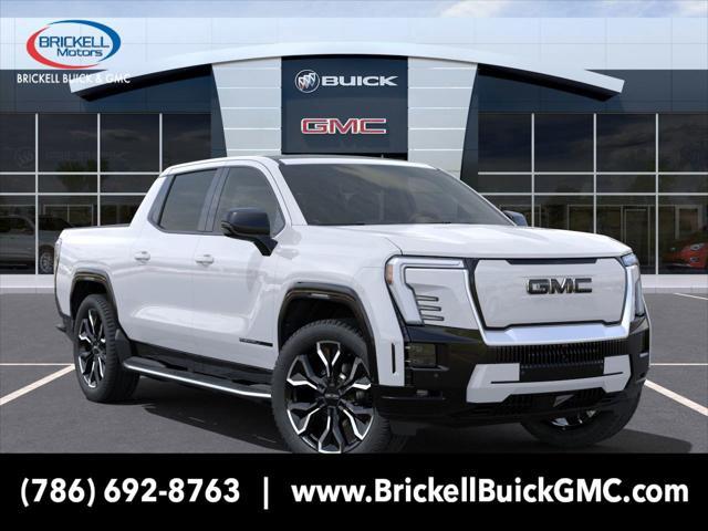 Photo of 2025 Summit White GMC Sierra EV