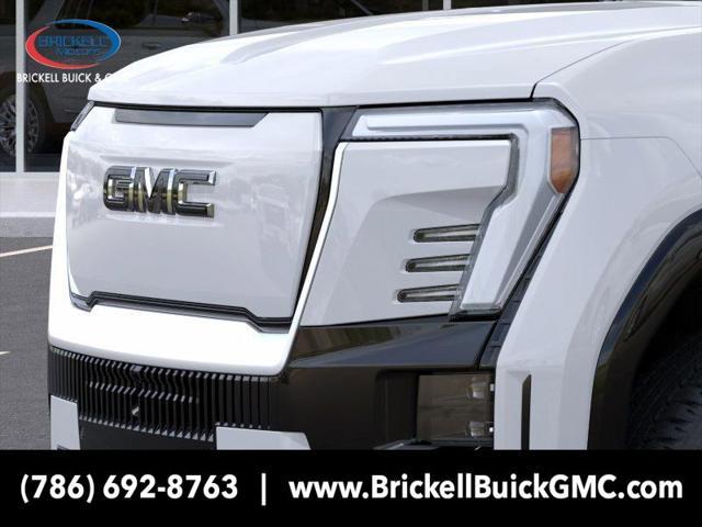Photo of 2025 Summit White GMC Sierra EV