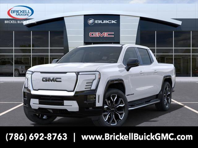 Photo of 2025 Summit White GMC Sierra EV