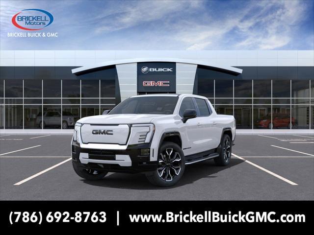 Photo of 2025 Summit White GMC Sierra EV