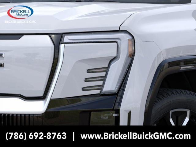 Photo of 2025 Summit White GMC Sierra EV