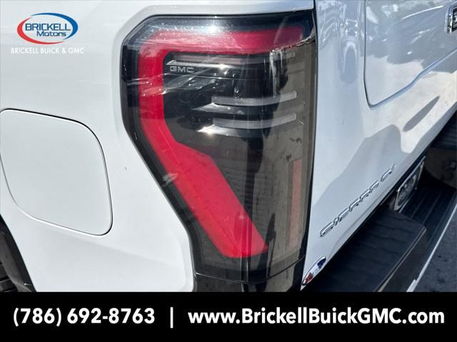 Photo of 2025 Summit White GMC Sierra EV