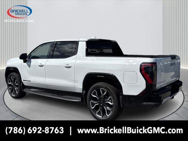Photo of 2025 Summit White GMC Sierra EV