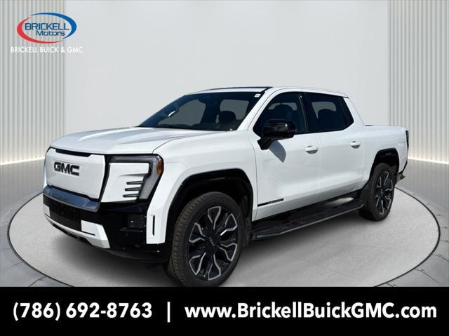 Photo of 2025 Summit White GMC Sierra EV