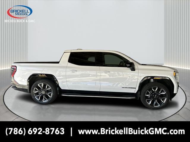 Photo of 2025 Summit White GMC Sierra EV