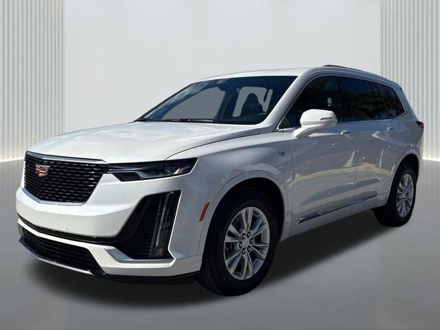 Photo of 2025 Crystal White Tricoat Cadillac XT6