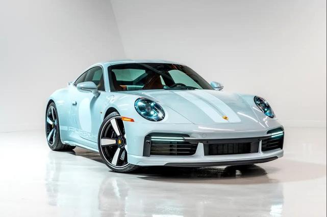 Photo of 2023 Sport Grey Metallic Porsche 911