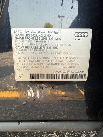 Photo of 2016 Brilliant Black Audi Q5