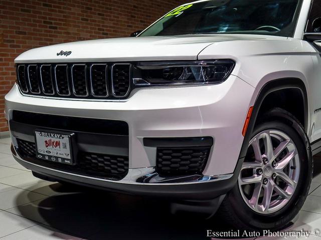 Photo of 2022 Bright White Clearcoat Jeep Grand Cherokee L