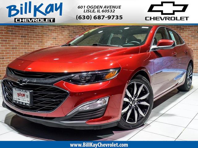 Photo of 2021 Cherry Red Tintcoat Chevrolet Malibu