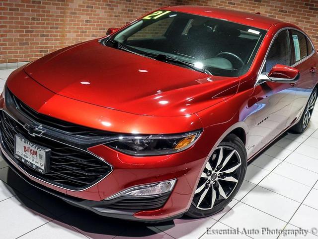 Photo of 2021 Cherry Red Tintcoat Chevrolet Malibu