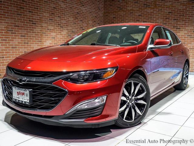 Photo of 2021 Cherry Red Tintcoat Chevrolet Malibu