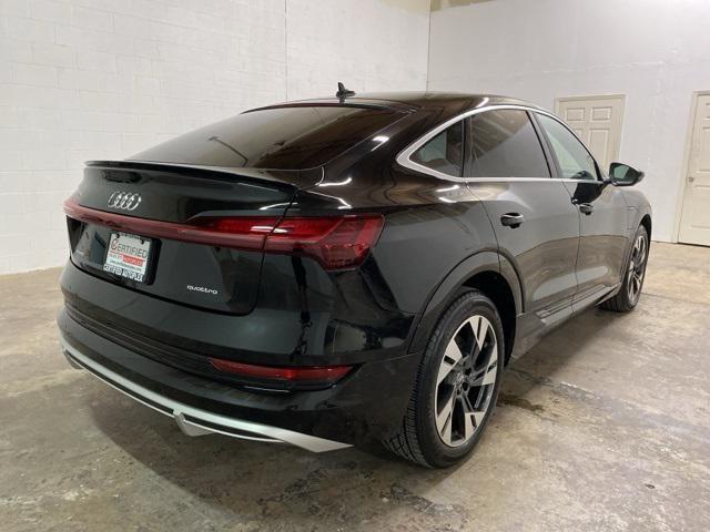 Photo of 2021 Black Metallic Audi e-tron Sportback