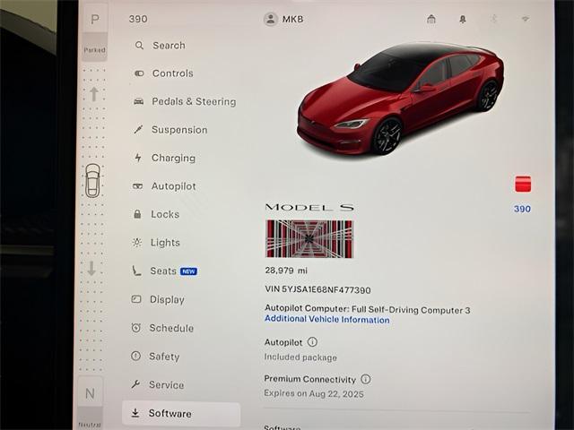 Photo of 2022 Red Multi-Coat Tesla Model S
