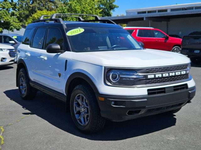 Photo of 2021 White Ford Bronco Sport