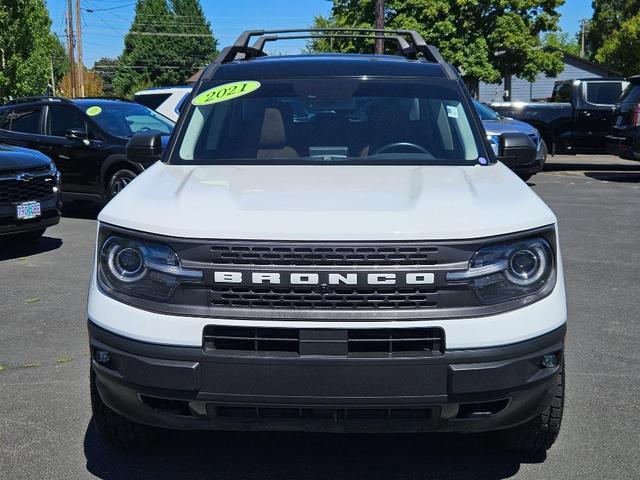 Photo of 2021 White Ford Bronco Sport