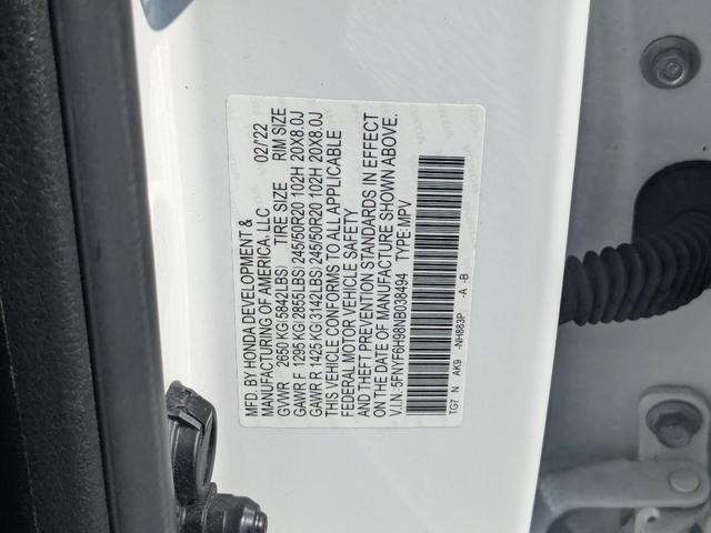 Photo of 2022  Honda Pilot