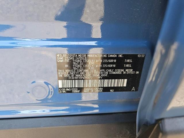 Photo of 2023 Blue Toyota RAV4