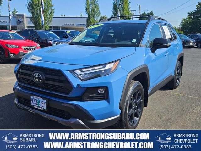 Photo of 2023 Blue Toyota RAV4