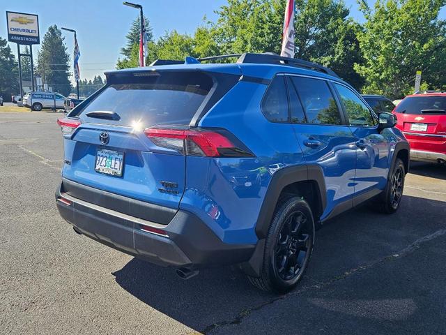 Photo of 2023 Blue Toyota RAV4