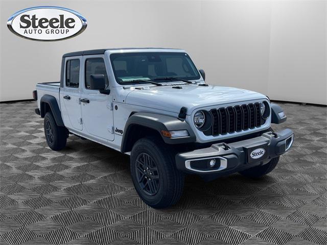 Photo of 2025 Bright White Clearcoat Jeep Gladiator