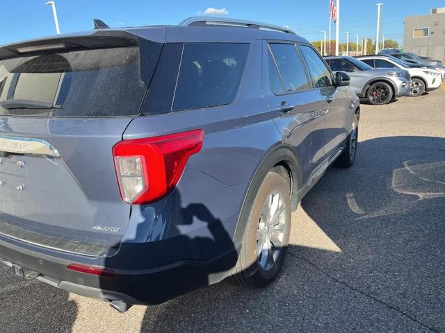 Photo of 2021 Infinite Blue Metallic Tinted Clearcoat Ford Explorer