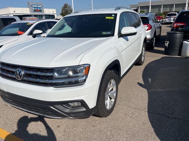 Photo of 2019 Pure White Volkswagen Atlas