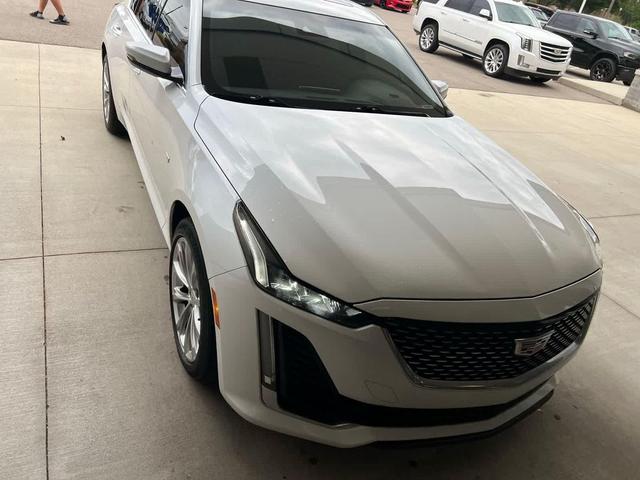 Photo of 2021 Crystal White Tricoat Cadillac CT5