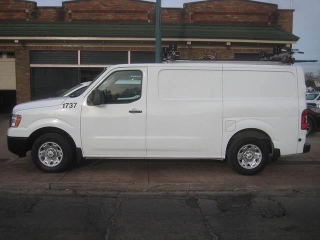 Photo of 2021 Glacier White Nissan NV Cargo NV2500 HD