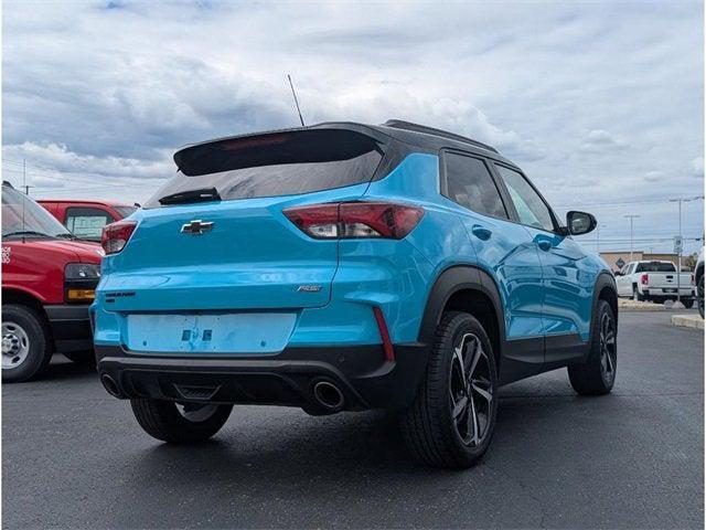 Photo of 2022 Oasis Blue Chevrolet Trailblazer