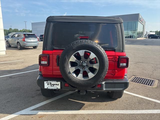 Photo of 2021 Firecracker Red Clearcoat Jeep Wrangler Unlimited