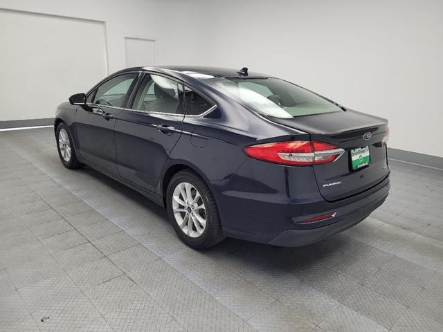 Photo of 2020 Alto Blue Metallic Tinted Clearcoat Ford Fusion