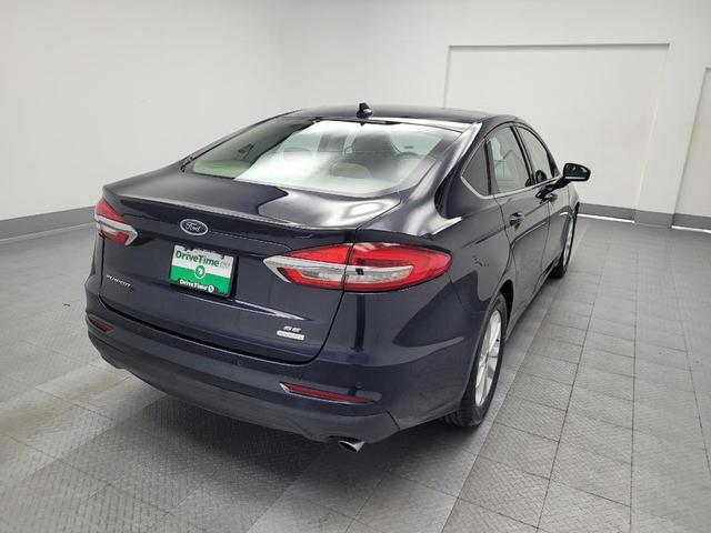 Photo of 2020 Alto Blue Metallic Tinted Clearcoat Ford Fusion