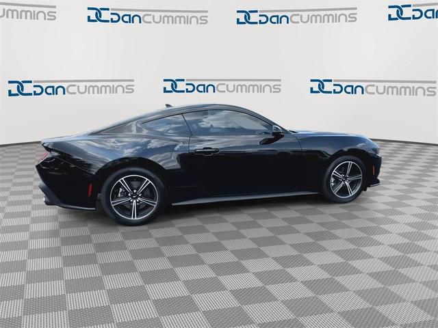Photo of 2025 Shadow Black Ford Mustang